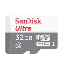 SanDisk microSDHC Card 32GB Class10, bez adaptéra, N-SDSQUNB032G