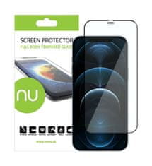 Nuvo Ochranné sklo NUVO pre Apple iPhone 12 Pro Max čierny rám