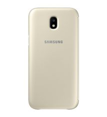 SAMSUNG flipový kryt EF-WJ530CFEGWW zlatý pre Samsung Galaxy J5 2017