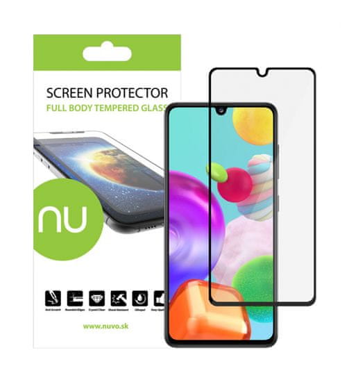 Nuvo Ochranné sklo NUVO pre Samsung Galaxy A41 čierne
