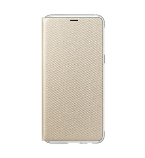 SAMSUNG Neon flipový kryt pre Samsung Galaxy A8 zlatý, EF-FA530PFEGWW