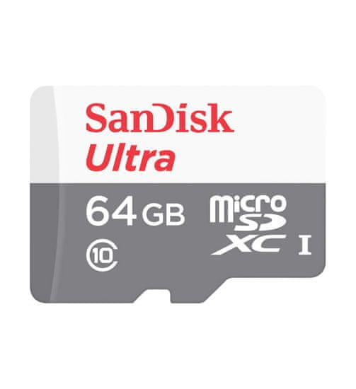 SanDisk Kingston Micro SDHC Card 64GB Class 10, bez adaptéra, SDCX10-64GBB