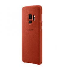 SAMSUNG Alcantara Cover pre Galaxy S9, červený