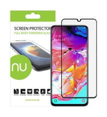 Nuvo Ochranné sklo NUVO pre Samsung Galaxy A70 čierne, N-SKL-SG-A70-CIE