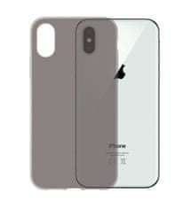 Nuvo Gumené puzdro pre Apple iPhone X, tmavo šedé