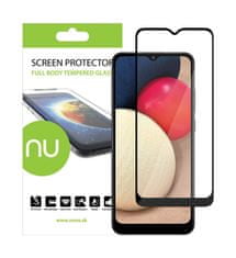 Nuvo Ochranné sklo NUVO pre Samsung Galaxy A02s čierny rám