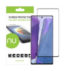 Nuvo Ochranné sklo NUVO Samsung Galaxy Note20 čierny rám