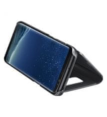 SAMSUNG Clear View Standing Cover pre Galaxy S8 Plus čierny