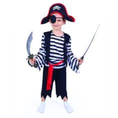 Rappa Detský pirátsky kostým (M) e-balík
