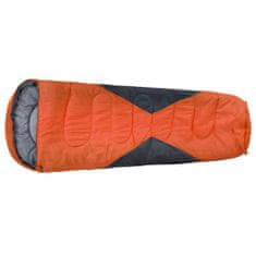 Vidaxl Ľahký detský spací vak oranžový 670 g 10°C