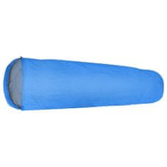 Vidaxl Ľahký spací vak modrý 15 stupňov C 850 g