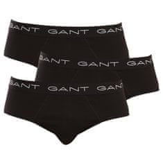 Gant 3PACK pánske slipy čierne (900003001-005) - veľkosť M