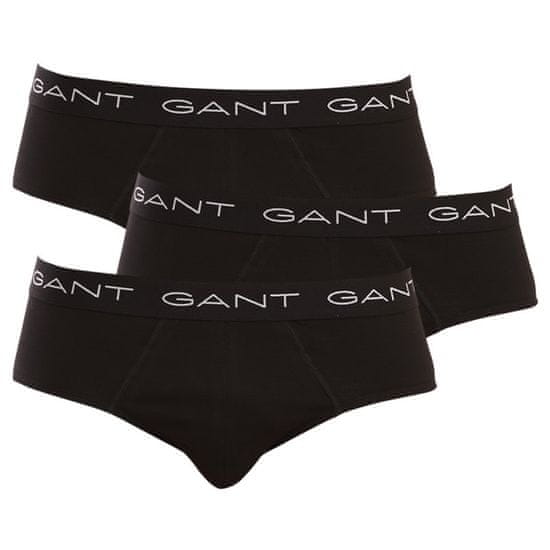 Gant 3PACK pánske slipy čierne (900003001-005)
