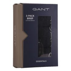 Gant 3PACK pánske slipy čierne (900003001-005) - veľkosť M