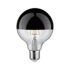 Paulmann Paulmann LED Globe 6,5 W E27 zrkadlový svrchlík čierny chróm teplá biela stmievateľné 286.77 28677