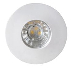 Rabalux LED zápustné bodové svietidlo Randy 3x4W | 350lm | 3000K | IP44 - set 3 svietidiel, biela