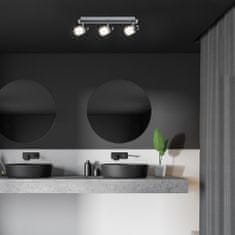 Rabalux LED kúpeľňové prisadené svietidlo Harold 3x5W | 1200lm | 4000K | IP44 - chróm
