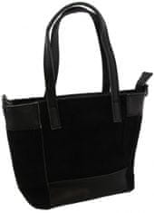 MH Bijoux dámska taška cez rameno, 23 x 16 x 9 cm, čierna