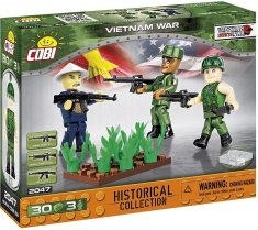 Cobi Stavebnica 3 figurky s doplnkami VW Vietnamská vojna (-2047)