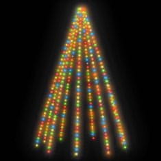 Vidaxl Svetelná reťaz na vianočný stromček 400LED farebná 400cm