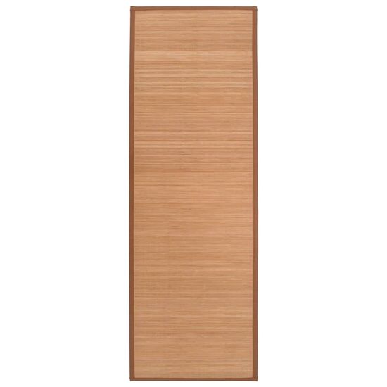 Vidaxl Podložka na jogu hnedá 60x180 cm bambusová