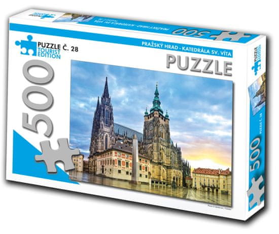 Tourist Edition Puzzle Katedrála sv. Víta, Praha 500 dielikov (č.28)