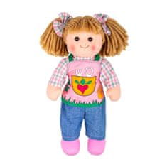 Bigjigs Toys Látková bábika Elsie 34cm
