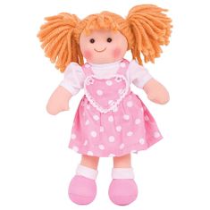 Bigjigs Toys Látková bábika Ruby 28 cm