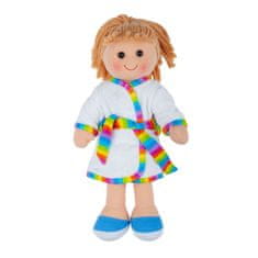 Bigjigs Toys Látková bábika Michelle 34 cm