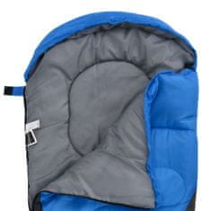 Vidaxl Ľahký detský spací vak modrý 670 g 10°C
