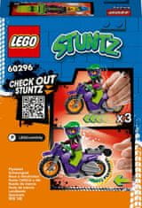 LEGO City 60296 Kaskadérska wheelie motorka