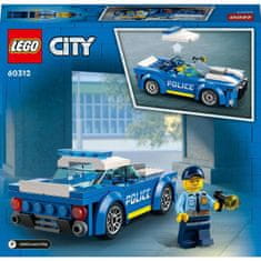 LEGO City 60312 Policajné auto - rozbalené