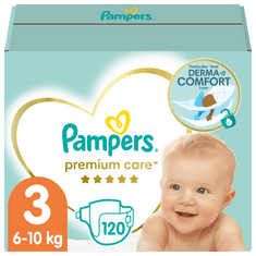 Pampers Pampers Premium Care, Veľkosť 3 Plienka 120x, 6kg-10kg