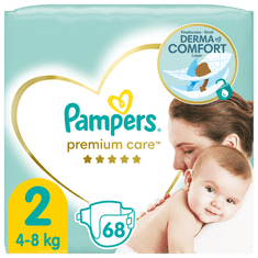 Pampers Plienky Premium Care 2 Value Pack (4-8 kg) 68 ks