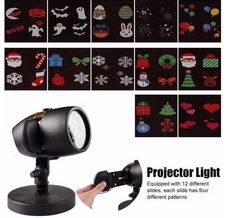 PAPA Vonkajší laserový LED projektor - Vianočný projektor