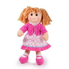 Bigjigs Toys Látková bábika Becky 38 cm