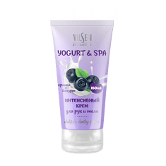 Vilsen YOGURT & SPA Intenzívny krém na ruky a telo "čučoriedky + jogurt" 150ml