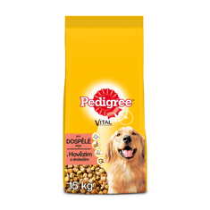 Pedigree Vital Protection granule hovädzie a hydinové pre dospelých psov 15kg