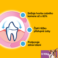 Pedigree Dentastix Daily Oral Care dentálne maškrty pre psy malých plemien 28 ks (440 g)