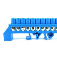 Tracon Electric Mostík N modrý 12P 12,6x39x7mm / L1=118mm