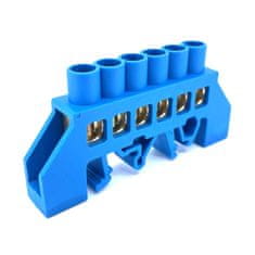 Tracon Electric Mostík N modrý 6P 12,6x39x7mm / L1=66mm