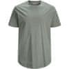 Jack&Jones Plus Pánske tričko JJENOA Long Line Fit 12184933 Sedona Sage (Veľkosť 3XL)