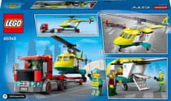 LEGO City 60343 Preprava záchranárskeho vrtuľníka