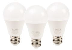 Tesla Lighting LED žiarovka BULB E27, 11W, 230V, 1055lm, 25 000h, 3000K teplá biela, 220 ° 3ks v balení