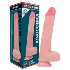 Rock Army Kingcobra realistické dildo, 24 cm