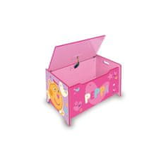 Arditex Detský drevený nábytok 2v1 PEPPA PIG Lavica / Box na hračky, PP13985