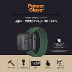 PanzerGlass Full Protection Apple Watch 7/8/9 41mm (čierny rámček) 3663