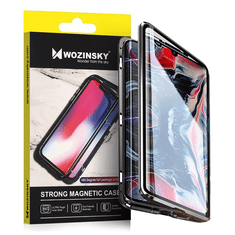 WOZINSKY Wozinsky magnetické puzdro s ochranným sklom pre Samsung Galaxy A32 5G - Čierna KP12459