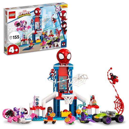LEGO Marvel 10784 Spider-Man a pavúčia základňa