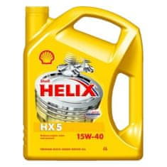 Shell motorový olej HELIX HX5 15W-40 4L.